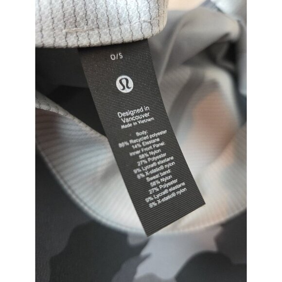 Lululemon Fast Free Run Cap Men’s Gray Camo Hat One Size - Picture 5 of 6